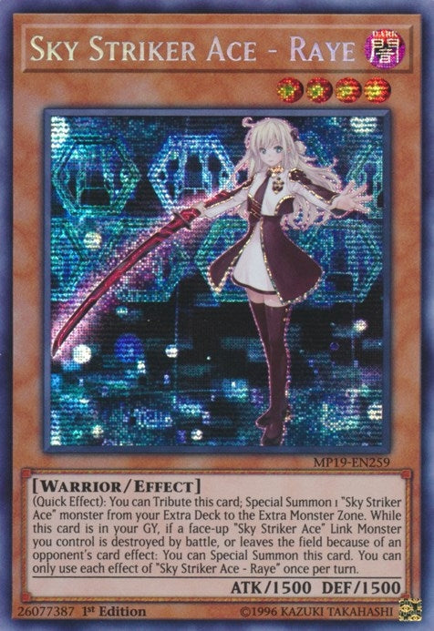 Sky Striker Ace - Raye (19259) (MP19) - YuGiOh Single
