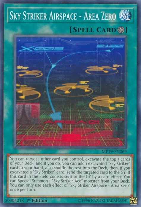 Sky Striker Airspace - Area Zero (19269) (MP19) - YuGiOh Single