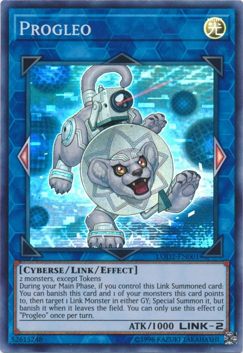 Progleo (Legacy of the Duelist: Link Evolution) (2001) (VDP) - YuGiOh Single