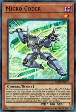 Micro Coder (2002) (VDP) - YuGiOh Single