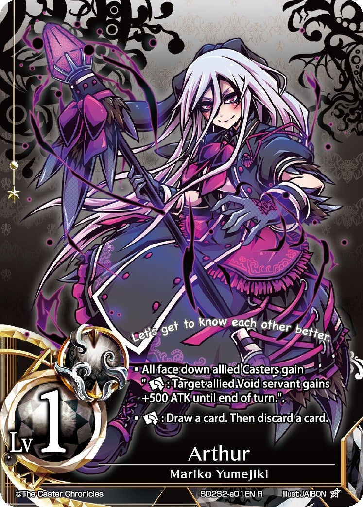Arthur (Non-Foil) (2201) [SD2S2] - The Caster Chronicles Single