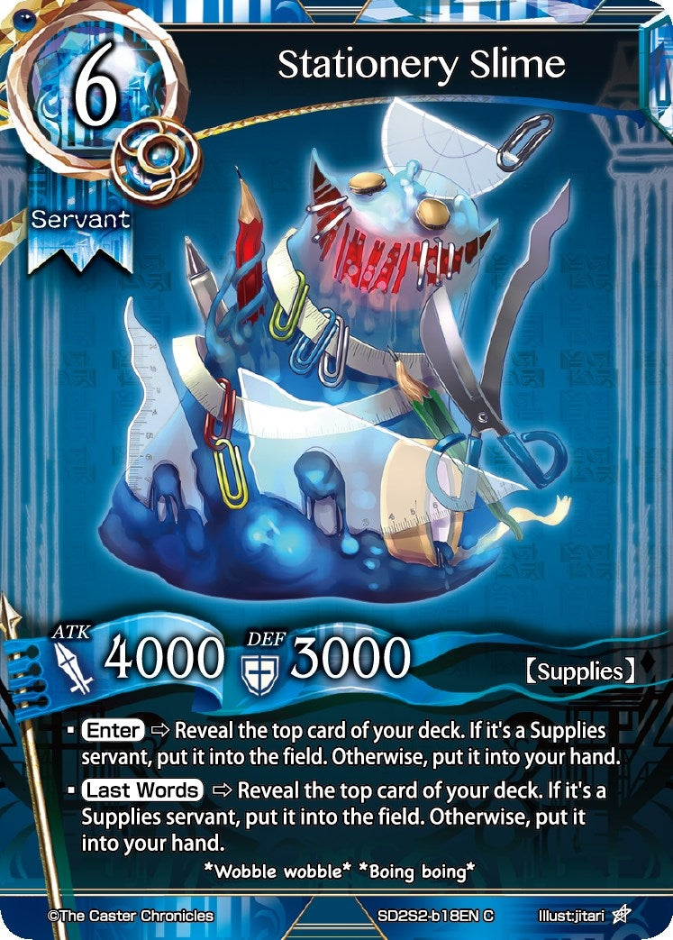 Stationery Slime (2218) [SD2S2] - The Caster Chronicles Single