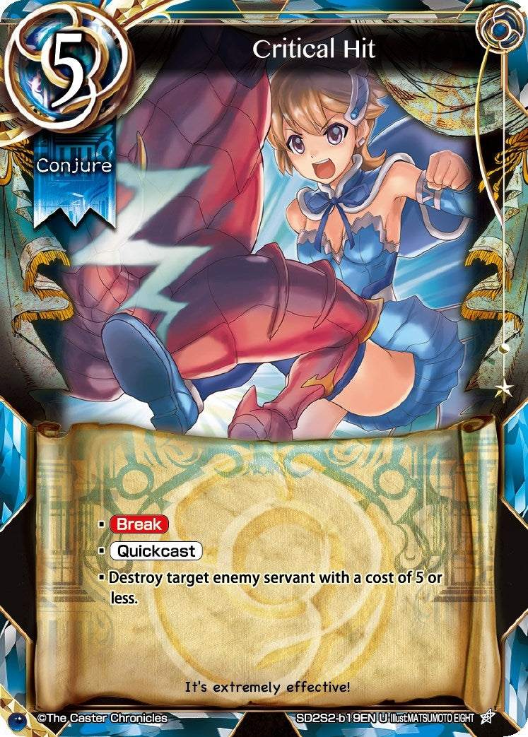 Critical Hit (2219) [SD2S2] - The Caster Chronicles Single