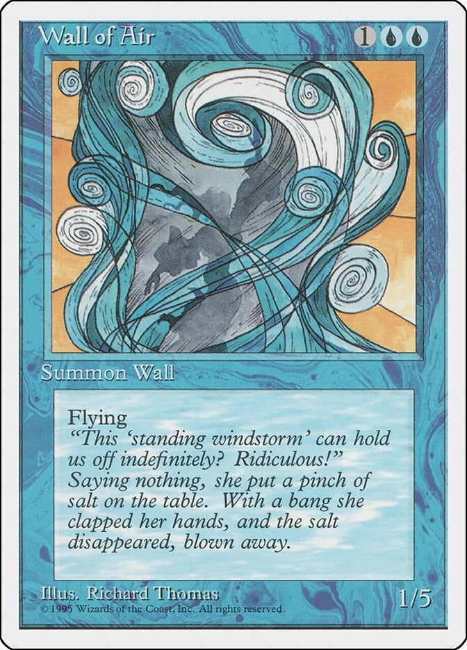 Wall of Air [4ED] - MTG Single