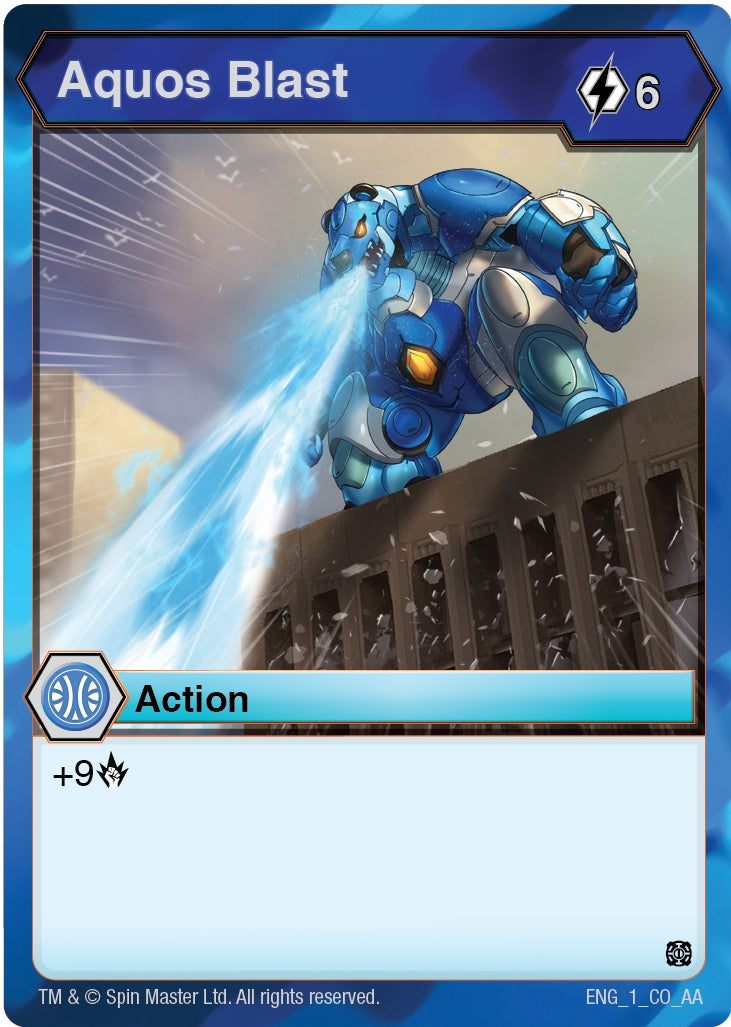 Aquos Blast (1) [AA] - Bakugan TCG Single
