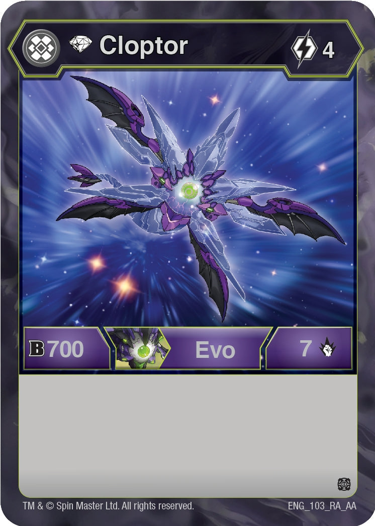 Diamond Cloptor (103) [AA] - Bakugan TCG Single