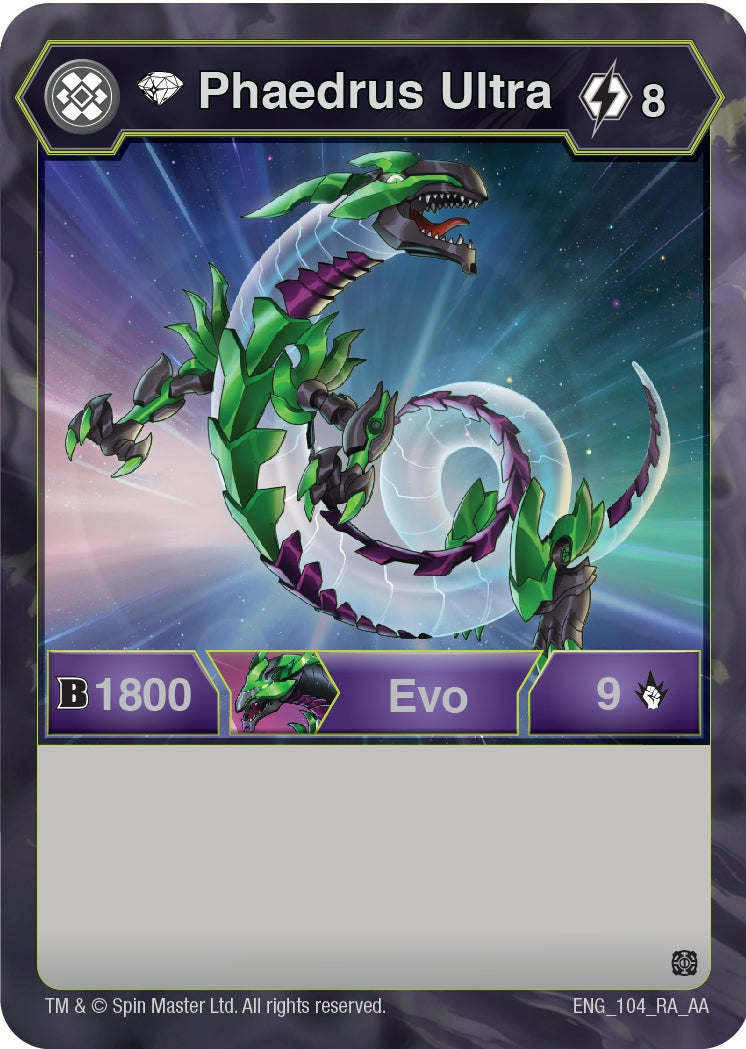 Diamond Phaedrus Ultra (104) [AA] - Bakugan TCG Single