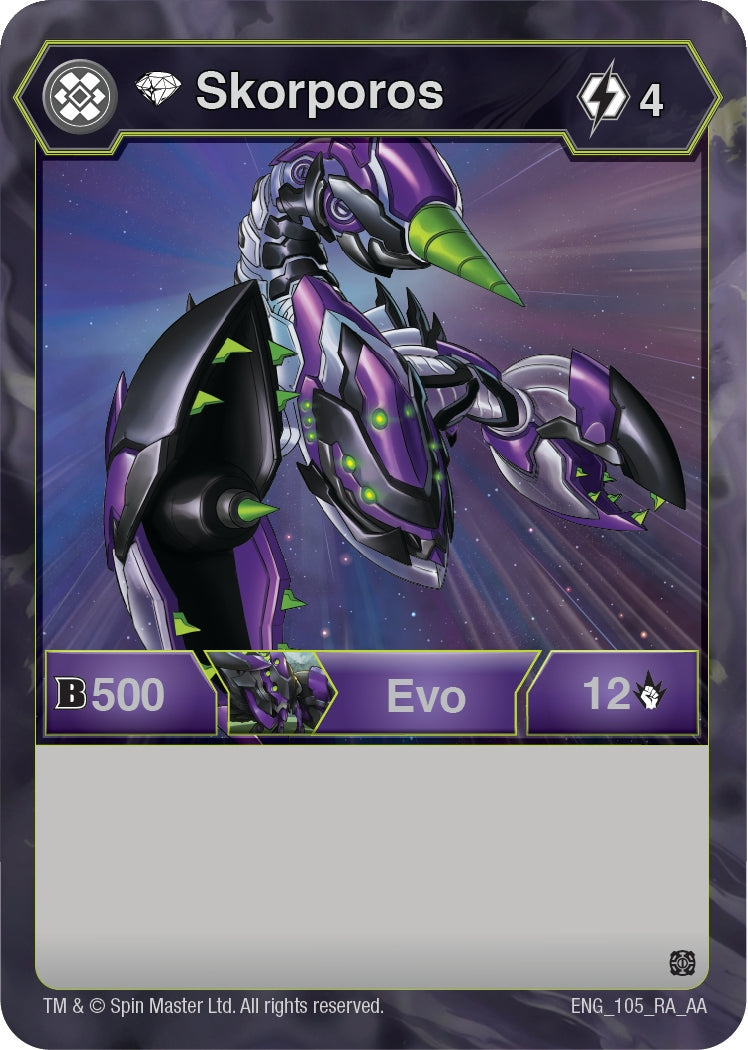Diamond Skorporos (105) [AA] - Bakugan TCG Single
