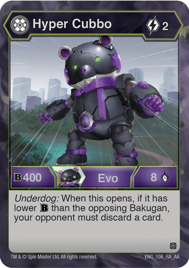 Hyper Cubbo (106) (106) [AA] - Bakugan TCG Single