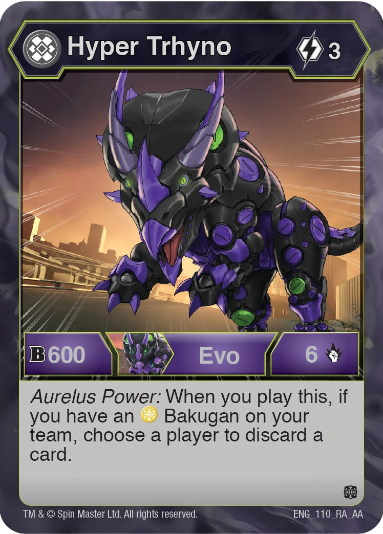 Hyper Trhyno (110) (110) [AA] - Bakugan TCG Single