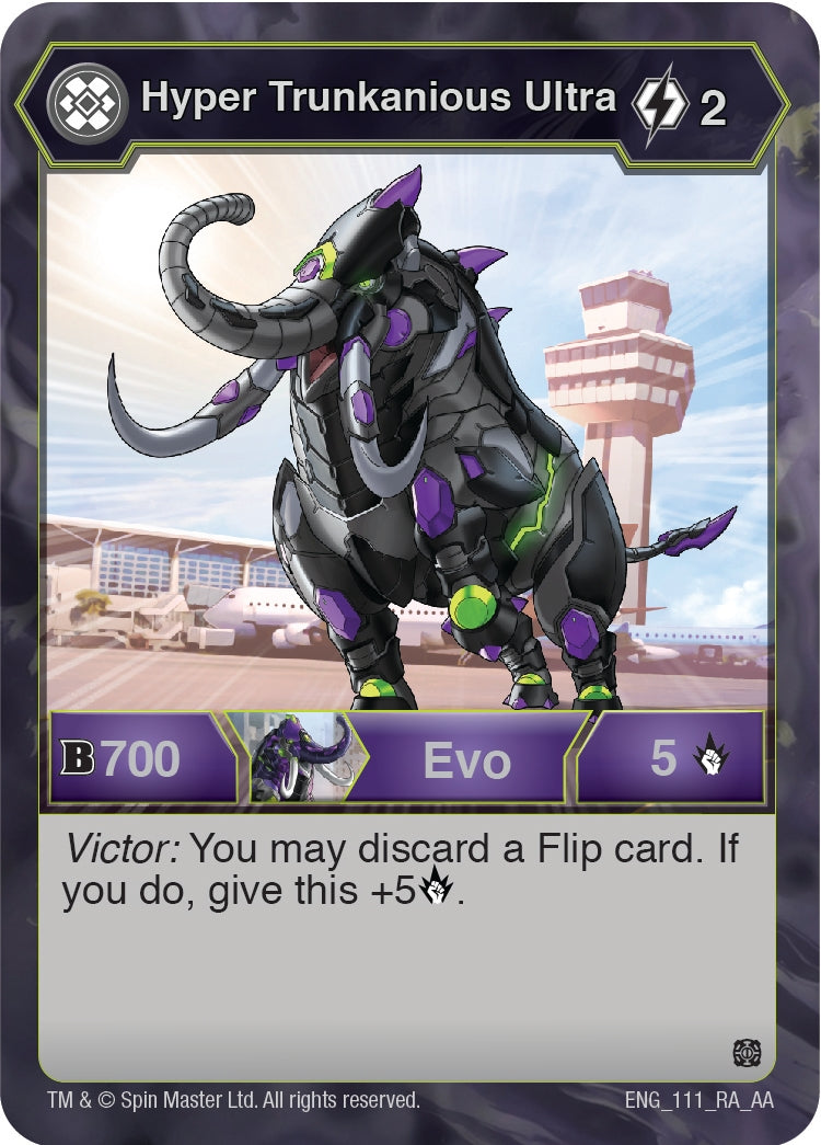 Hyper Trunkanious Ultra (111) [AA] - Bakugan TCG Single
