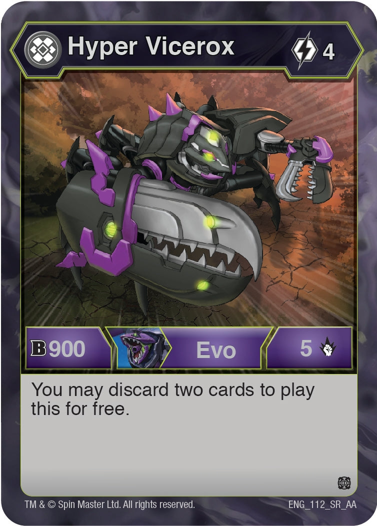 Hyper Vicerox (112) (112) [AA] - Bakugan TCG Single
