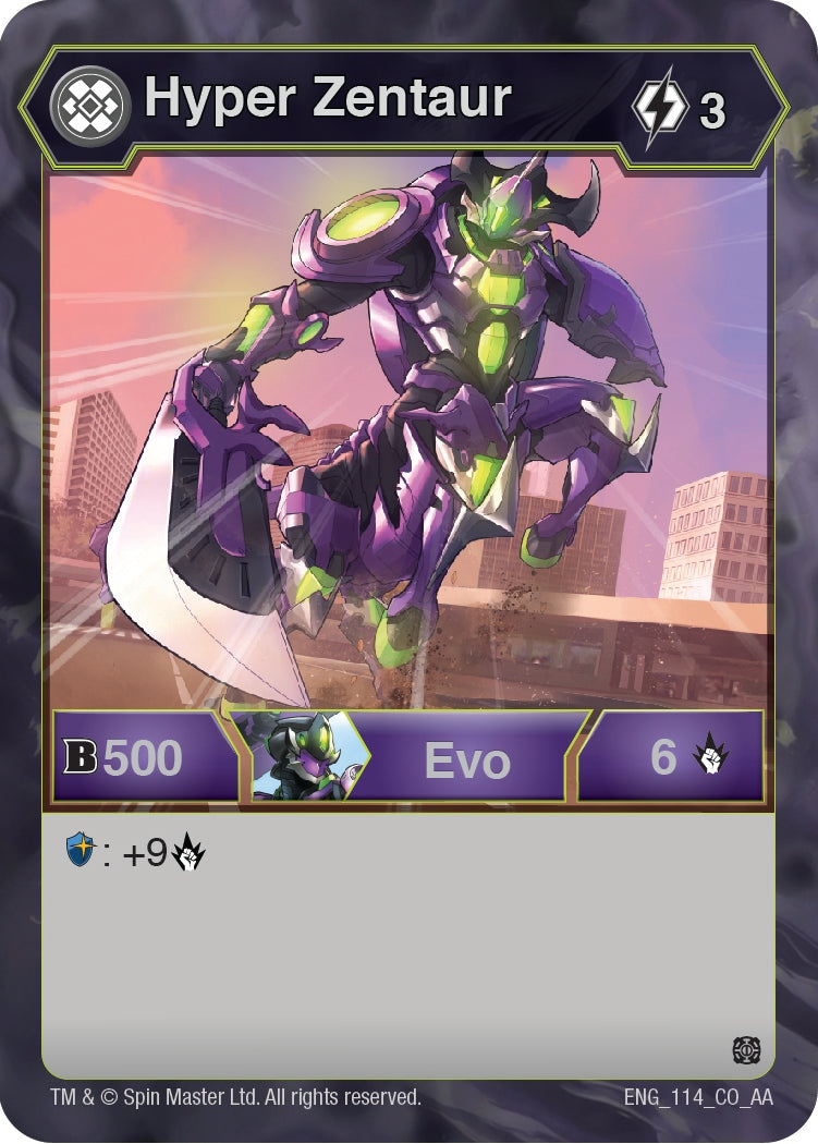 Hyper Zentaur (114) [AA] - Bakugan TCG Single