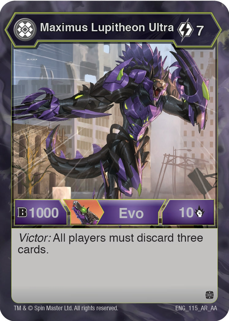 Maximus Lupitheon Ultra (115) [AA] - Bakugan TCG Single