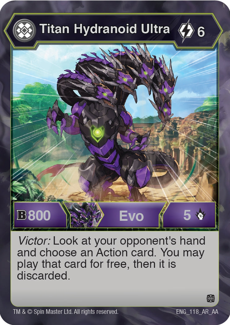 Titan Hydranoid Ultra (118) (118) [AA] - Bakugan TCG Single