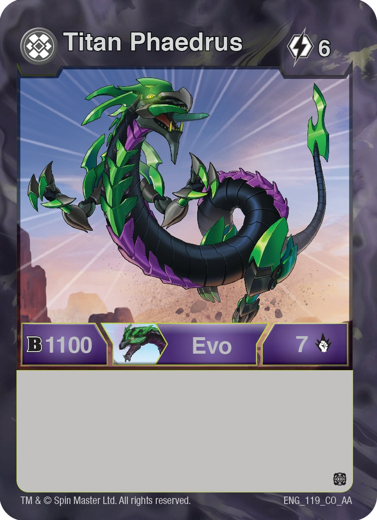 Titan Phaedrus (119) [AA] - Bakugan TCG Single