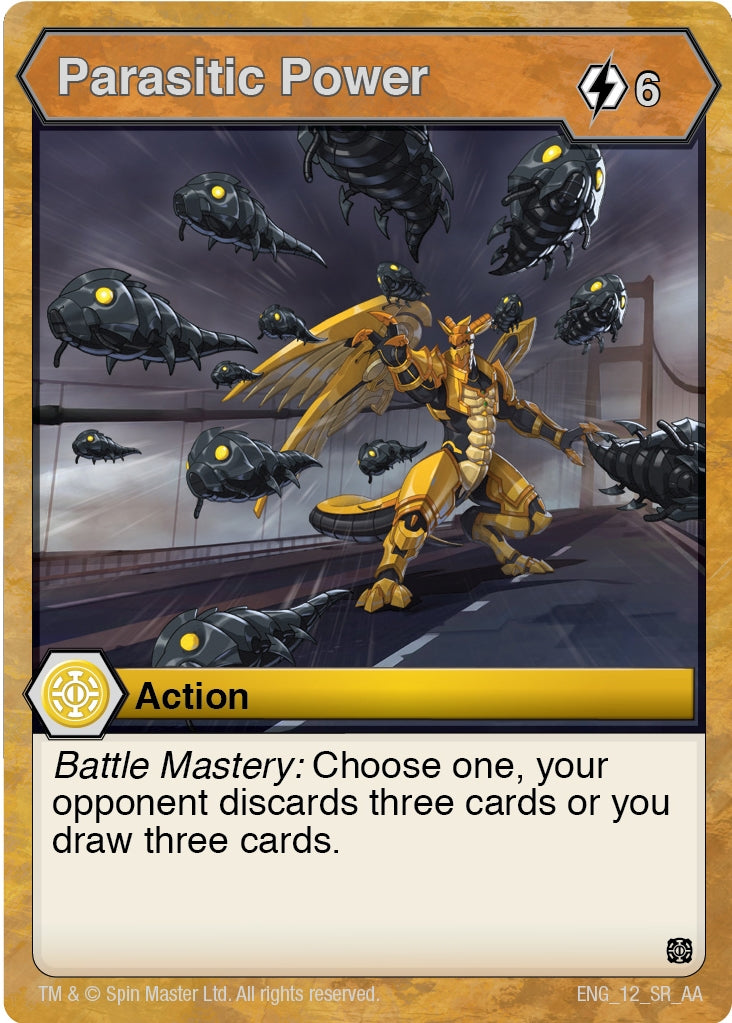 Parasitic Power (12) [AA] - Bakugan TCG Single
