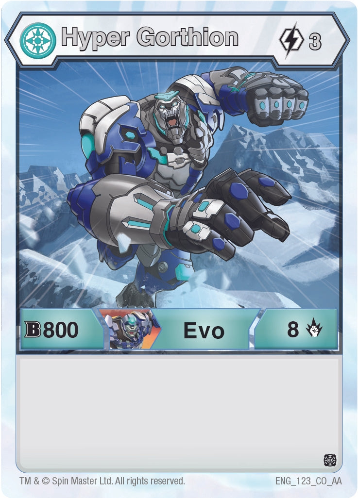 Hyper Gorthion (123) [AA] - Bakugan TCG Single