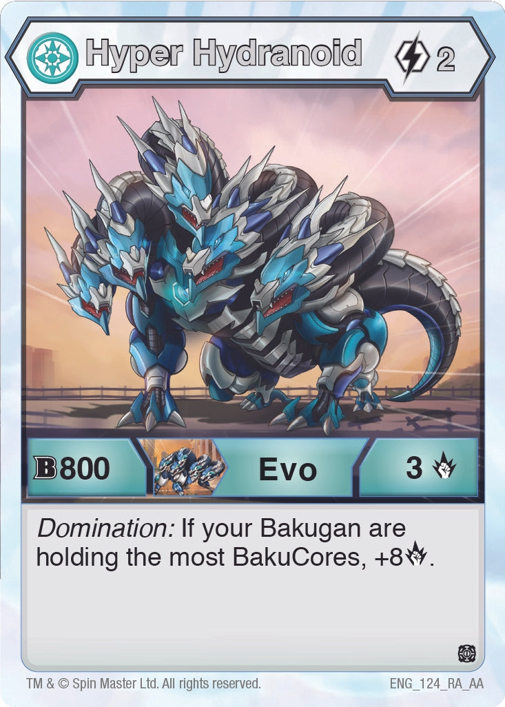 Hyper Hydranoid (124) [AA] - Bakugan TCG Single