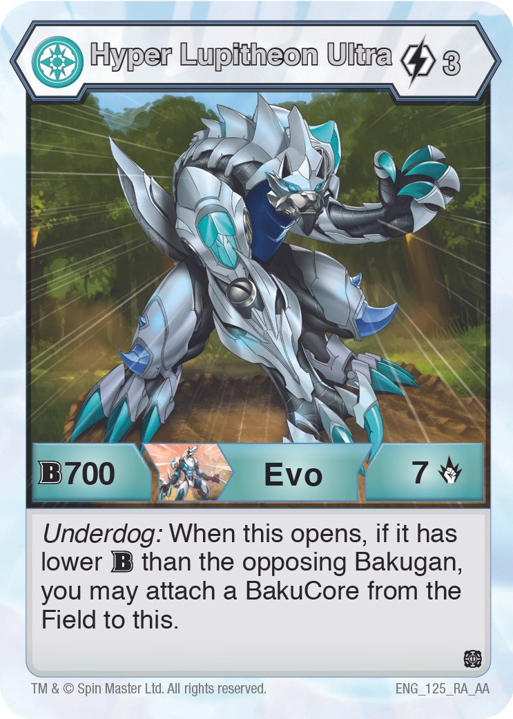 Hyper Lupitheon Ultra (125) (125) [AA] - Bakugan TCG Single