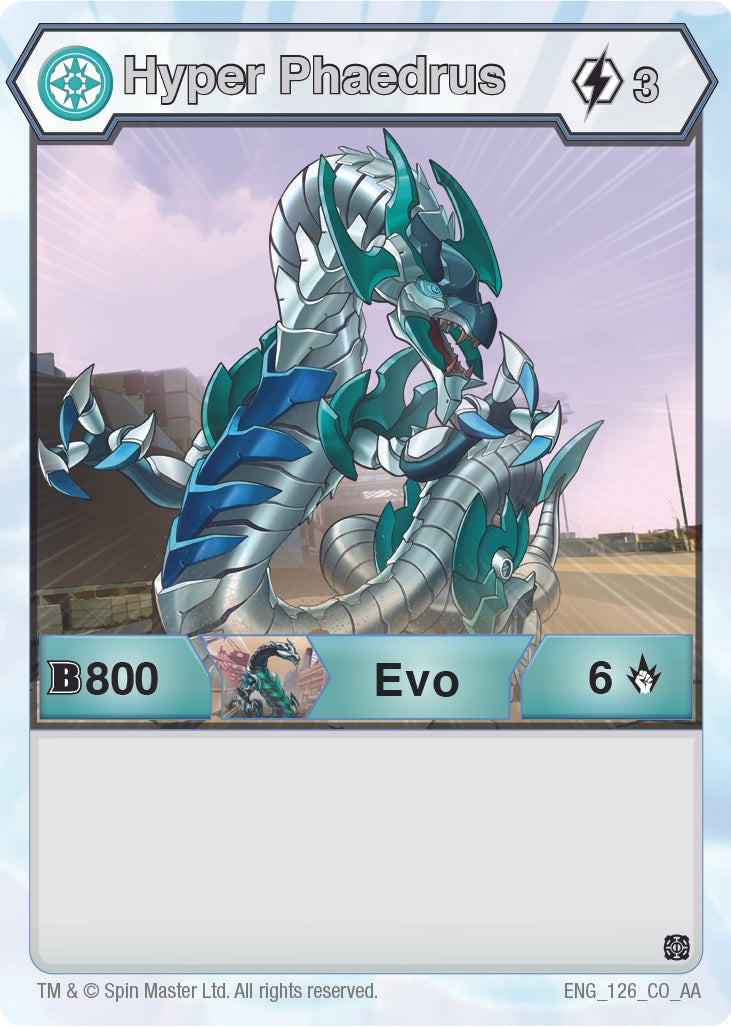 Hyper Phaedrus (126) [AA] - Bakugan TCG Single