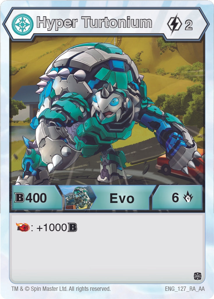 Hyper Turtonium (127) [AA] - Bakugan TCG Single