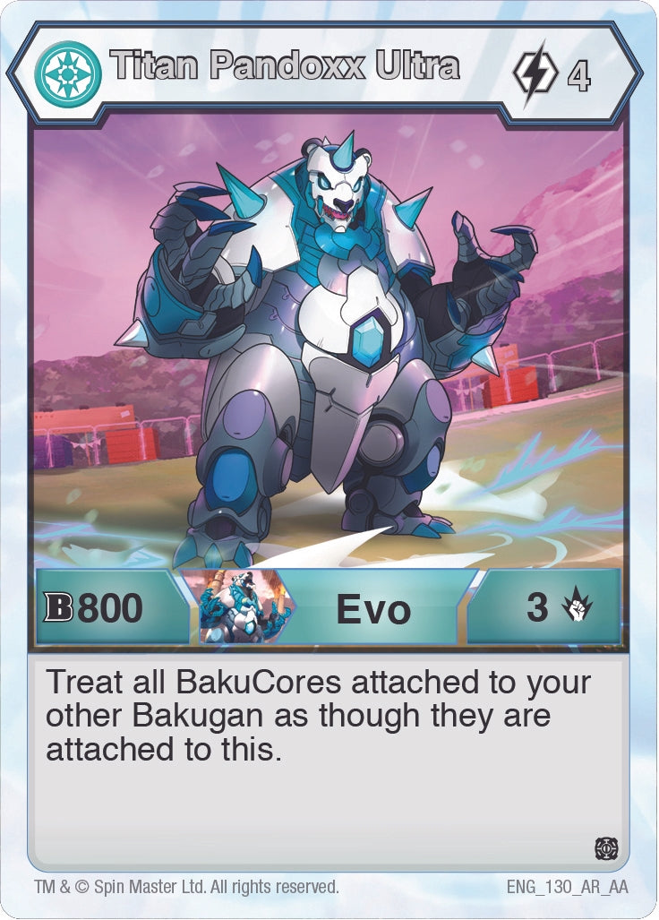 Titan Pandoxx Ultra (130) [AA] - Bakugan TCG Single