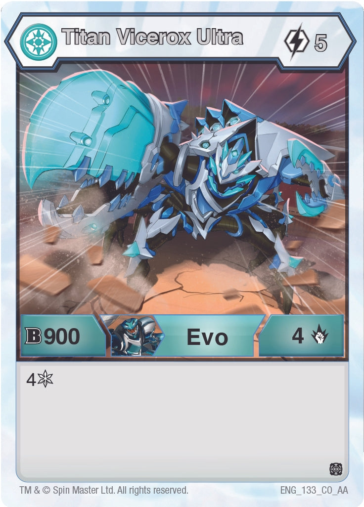 Titan Vicerox Ultra (133) (133) [AA] - Bakugan TCG Single