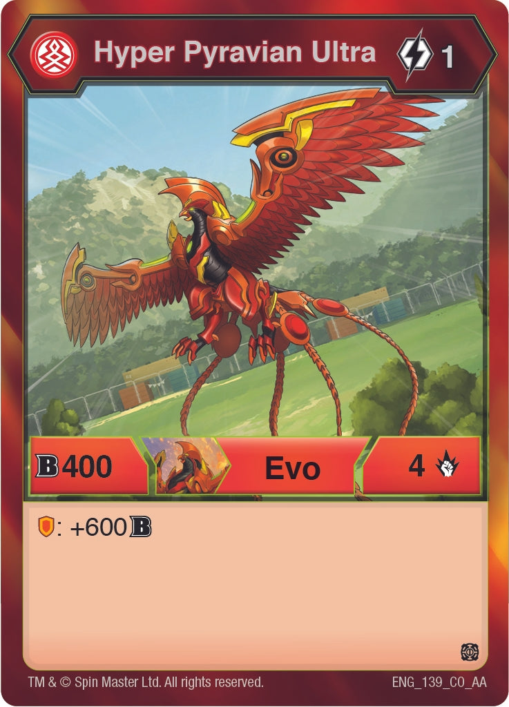 Hyper Pyravian Ultra (139) (139) [AA] - Bakugan TCG Single