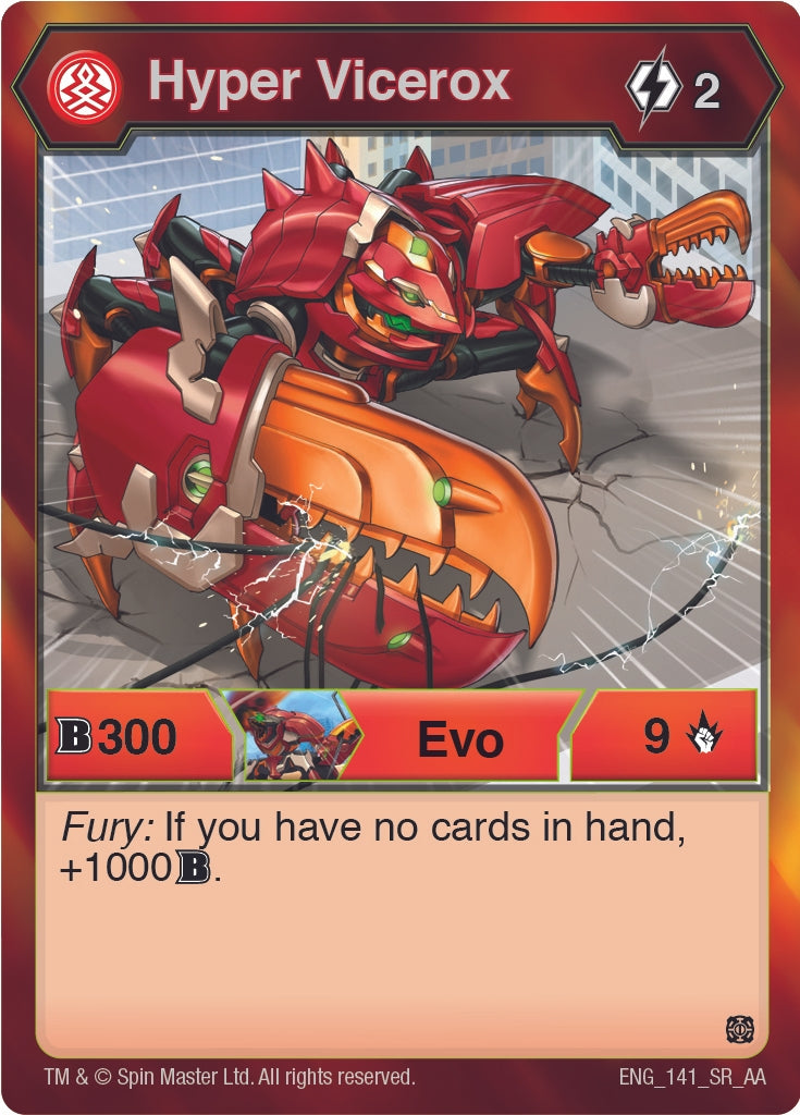 Hyper Vicerox (141) (141) [AA] - Bakugan TCG Single