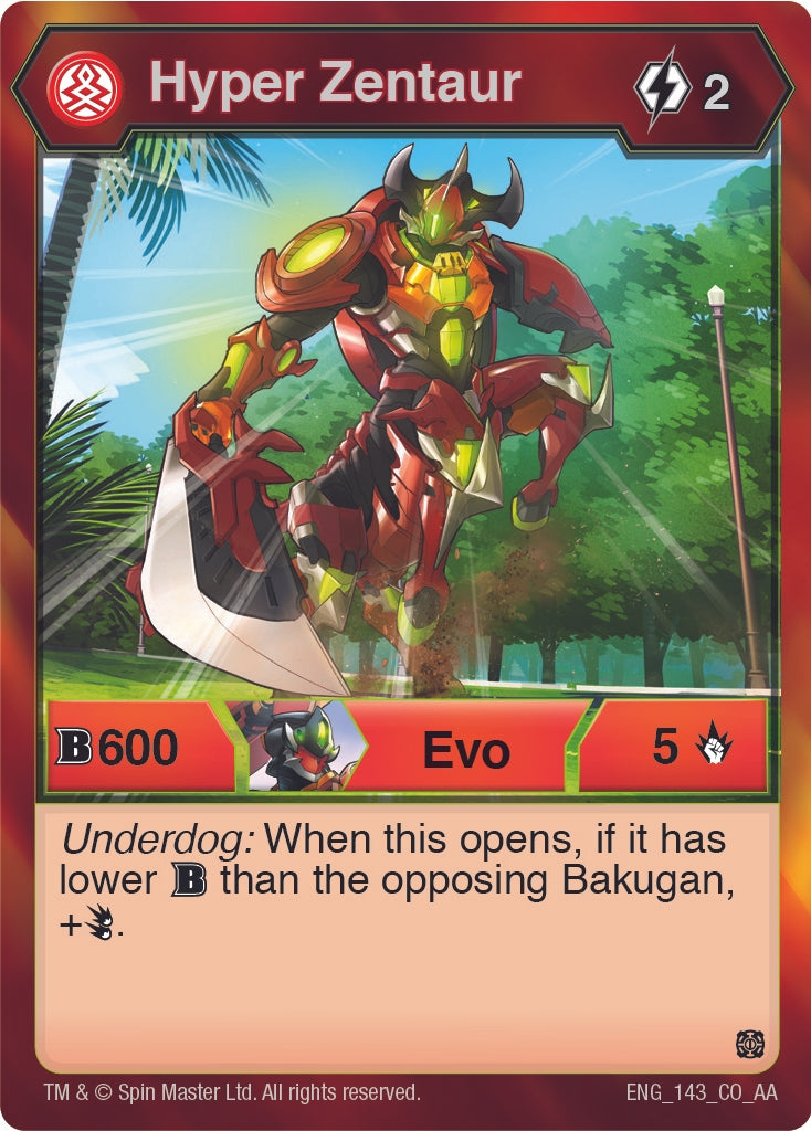 Hyper Zentaur (143) (143) [AA] - Bakugan TCG Single