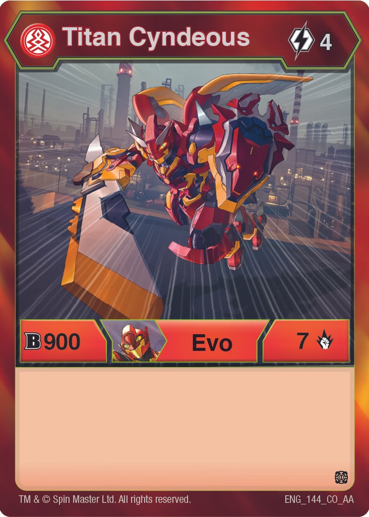 Titan Cyndeous (144) [AA] - Bakugan TCG Single