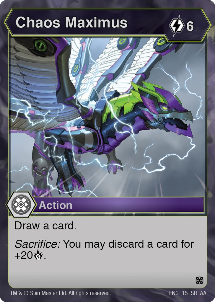 Chaos Maximus (15) [AA] - Bakugan TCG Single