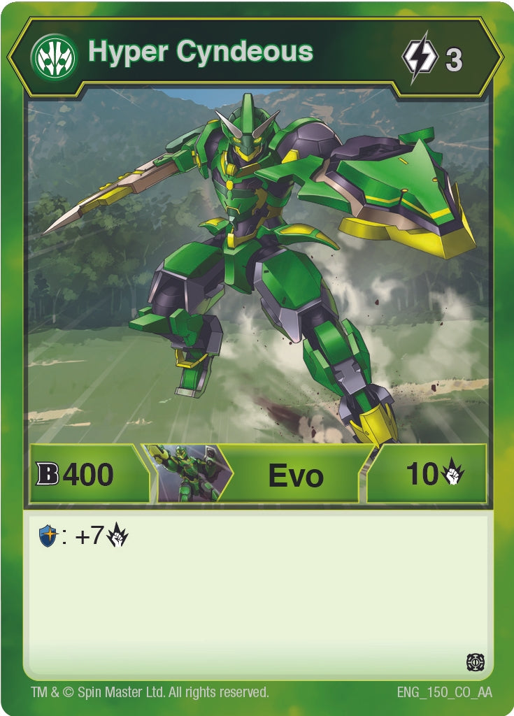 Hyper Cyndeous (150) (150) [AA] - Bakugan TCG Single