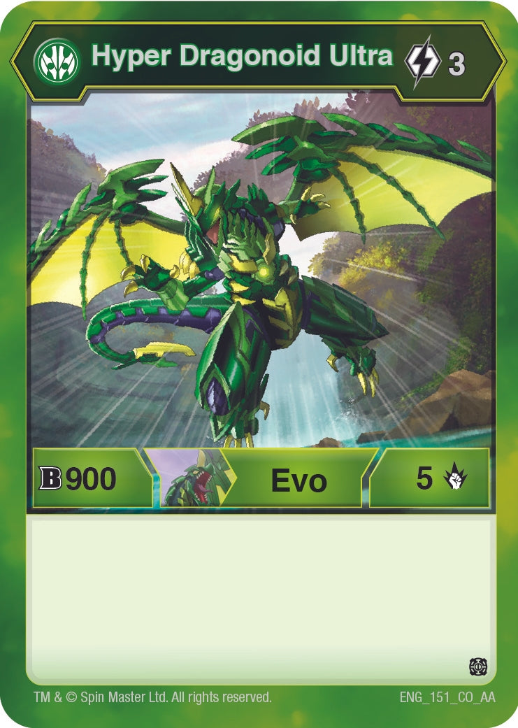 Hyper Dragonoid Ultra (151) (151) [AA] - Bakugan TCG Single