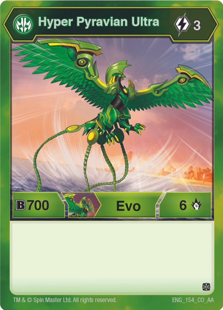 Hyper Pyravian Ultra (154) (154) [AA] - Bakugan TCG Single