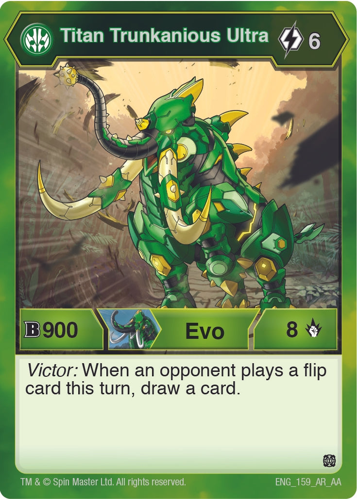 Titan Trunkanious Ultra (159) [AA] - Bakugan TCG Single