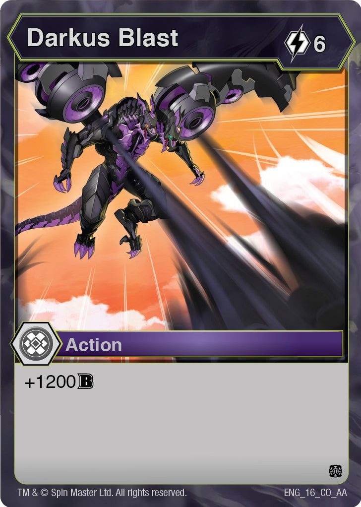 Darkus Blast (16) [AA] - Bakugan TCG Single