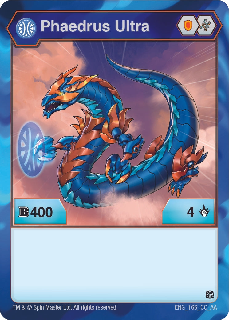 Phaedrus Ultra (166) [AA] - Bakugan TCG Single