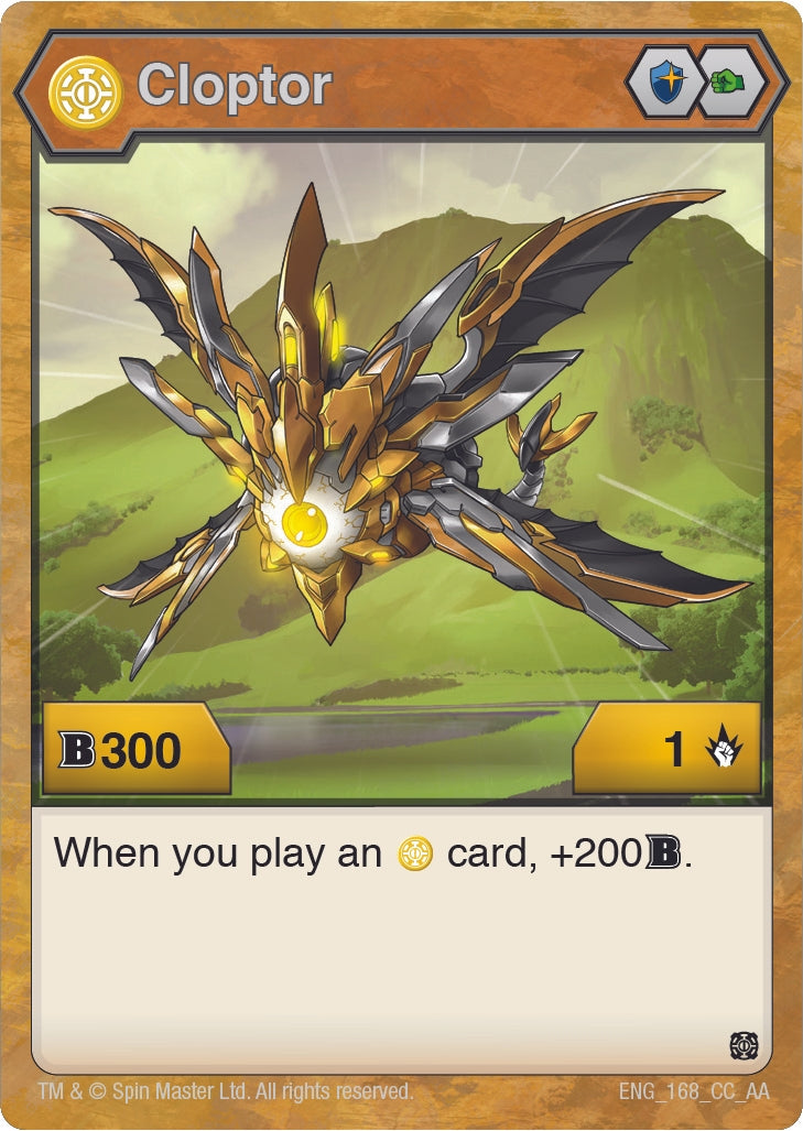 Cloptor (168) [AA] - Bakugan TCG Single