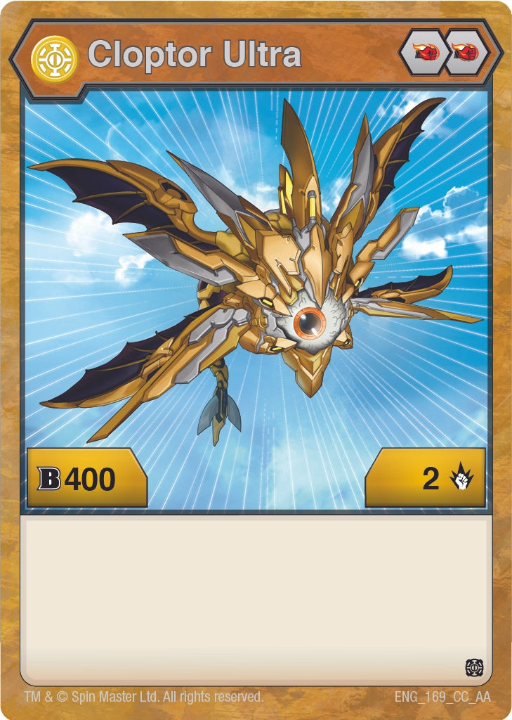 Cloptor Ultra (169) [AA] - Bakugan TCG Single