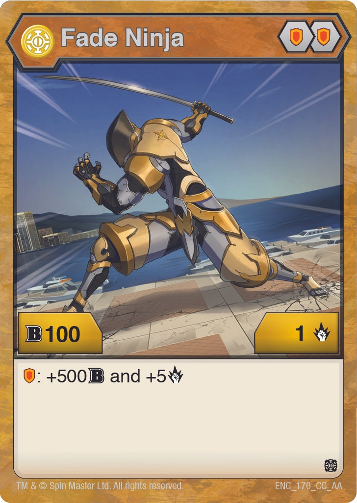 Fade Ninja (170) (170) [AA] - Bakugan TCG Single