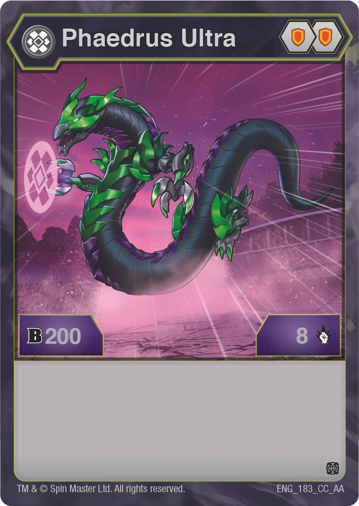 Phaedrus Ultra (183) (183) [AA] - Bakugan TCG Single