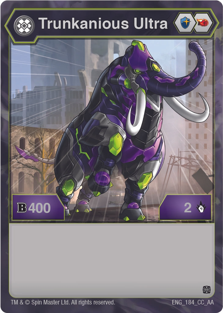 Trunkanious Ultra (184) [AA] - Bakugan TCG Single