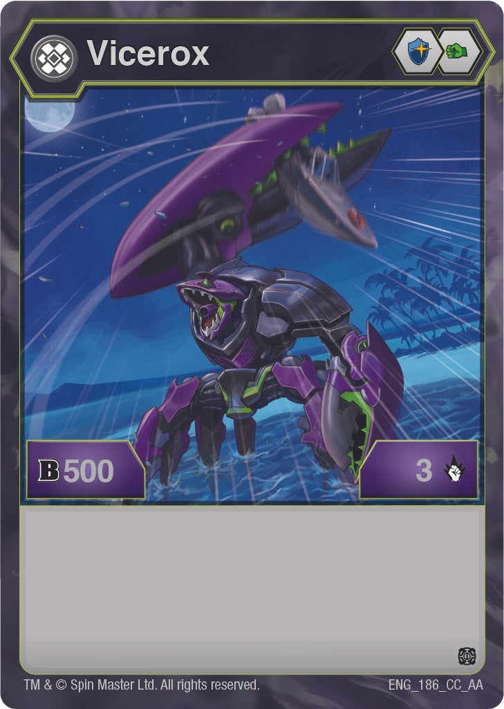 Vicerox (186) [AA] - Bakugan TCG Single