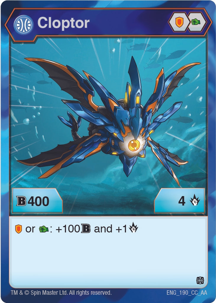 Cloptor (190) (190) [AA] - Bakugan TCG Single