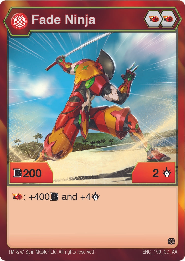 Fade Ninja (199) (199) [AA] - Bakugan TCG Single