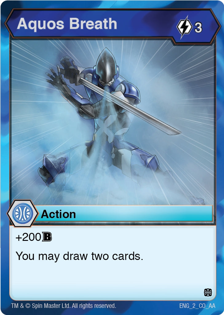 Aquos Breath (2) [AA] - Bakugan TCG Single