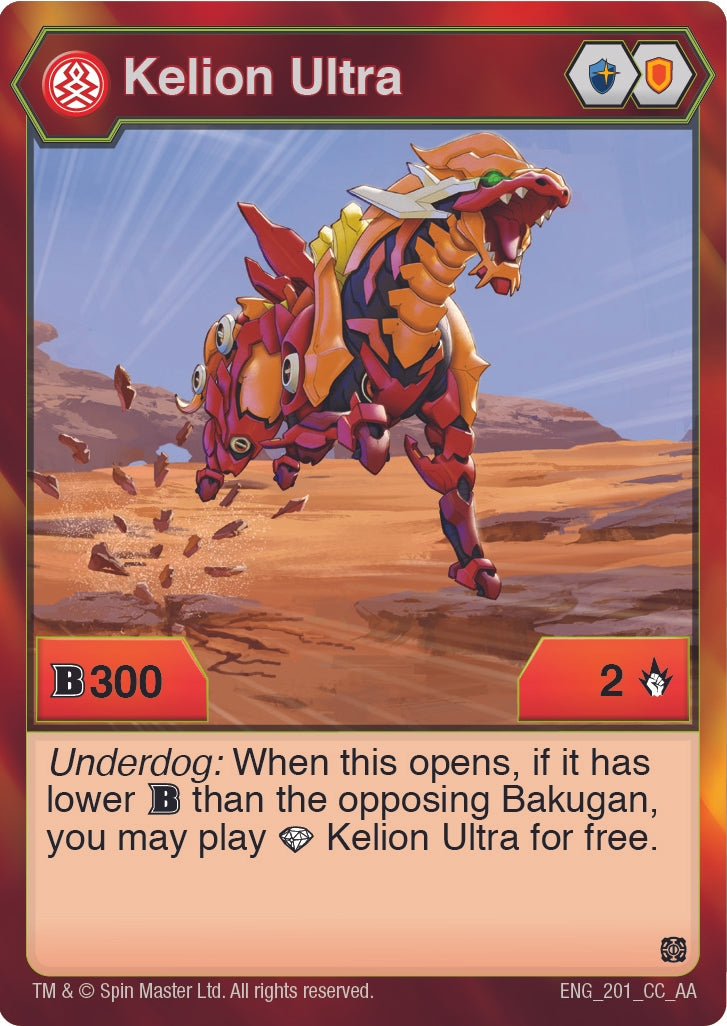 Kelion Ultra (201) (201) [AA] - Bakugan TCG Single