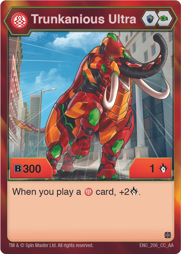 Trunkanious Ultra (206) (206) [AA] - Bakugan TCG Single